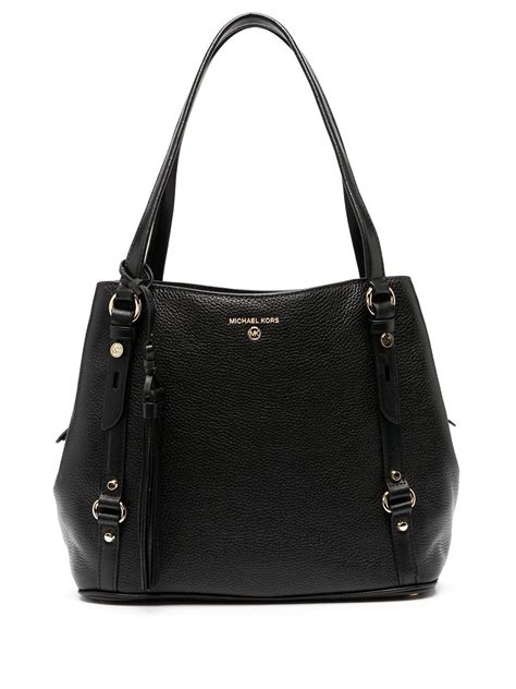 Carrie Large Logo Shoulder Bag 